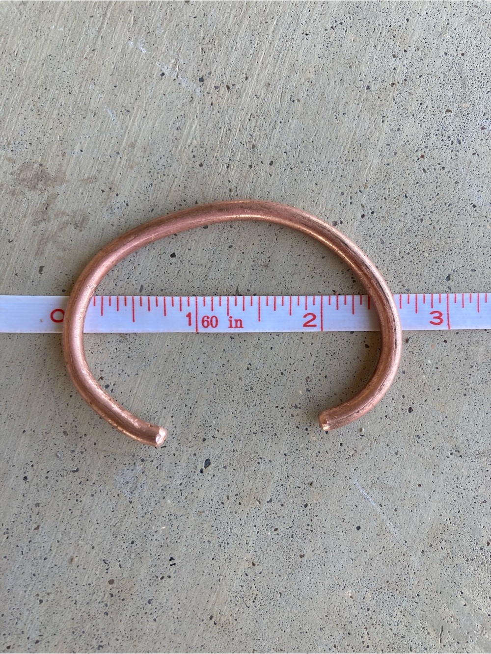 Handmade Copper Ground Wire Cuff Bracelet